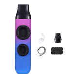 Maxbell Kazoo Double Hole Musical Instrument for Hikes Picnic Backpacking Adventures blue violet
