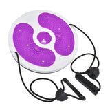 Maxbell Twist Exercise Board Ergonomic Abdominal Workout Device for Thighs Arms Hips Purple