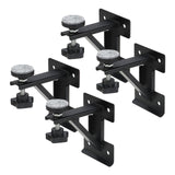 Maxbell 4 Pieces Undermount Sink Brackets for Narrow Cabinet Modern Installation Kit