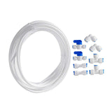 Maxbell Water Tube Connector Kit Fridge Hose Quick Connect Fittings Fridge Connector Style B