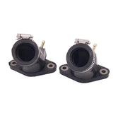 1 Pair Carburetor Intake Flange Boot Set for Yamaha V Star XVS650 XVS400