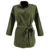 Maxbell Women Ladies Long Sleeve Jacket Thin Wind Dust Coat Army Green-S - Aladdin Shoppers