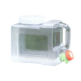 Maxbell Water Container Clear Jug Water Bucket for Emergency Backpacking Handwashing 3L