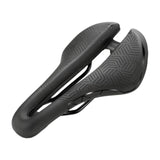 Maxbell Bicycle Saddle Waterproof Hollow Sturdy Bicycle Seat for Exercise Bike Women Black
