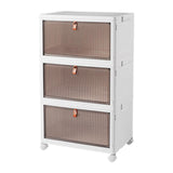 Maxbell Folding Storage Bin Stackable Closet Organizer Practical Storage Container