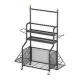 Maxbell Fishing Pole Holder Heavy Duty Storage Rack for Indoor Outdoor Entryway Home