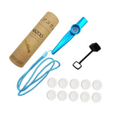 Maxbell Kazoo Flute for Kids Christmas Children Development Sense Musical Instrument Blue