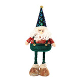 Christmas Santa Ornament Art Craft Figurine for Shop Fireplace Birthday Gift