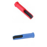 Maxbell 2pcs Snooker Billiard Cues Leather Tip 2-Side Grinding Tool Repair Rod