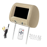 Maxbell Car Headrest Monitor Black DC12V Car Pillow Monitor