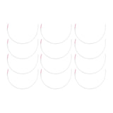 Maxbell 12 Pairs Women's Stainless Steel Handmade Bra Underwire Replacement Cup C D