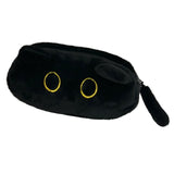 Maxbell Black Cat Pencil Case Lightweight Stationery Organizer Pencil Pouch for Boys with Tail
