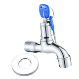 Outdoor Faucet Replacement Outdoor Water Tap for Workshop Home Public Places 6Points 12x9.2x2.5cm