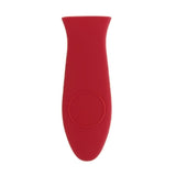 Maxbell 2pcs Silicone Pot Pan Handle Saucepan Holder Sleeve Slip Cover - Red & Black