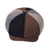 Maxbell Beret Hat British Spring Painter Hat Cabbie Hat for Adults Traveling Camping Colorful