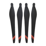 Maxbell 4Pcs RC Airplane Propellers Multifunction for Drone Quadcopter Replace Parts Black Red