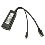 PoE power over ethernet Splitter Adapter 48V to 5V Converter Micro USB - Aladdin Shoppers