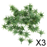 Maxbell 3x50pcs Green Scenery Landscape Model Sword Grass 1:75-1:100