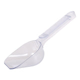 Maxbell Ice Cube Scoop Commercial Service Scoop Snack Scoop for Food Serving Wedding Clear