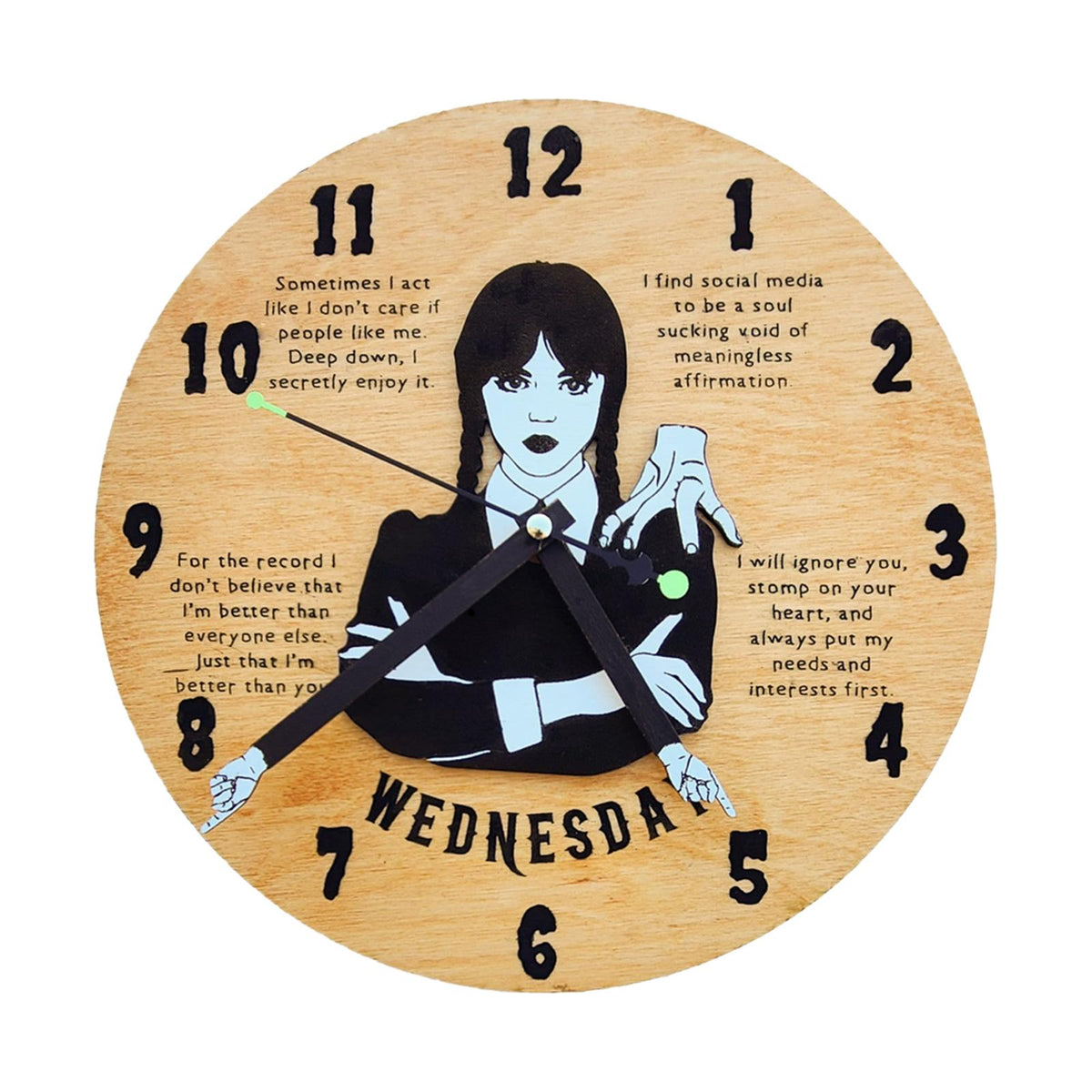Maxbell Maxbell Wall Clock Circular Wall Hanging Clocks for Office Decor