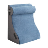 Maxbell Backrest Pillow Back Cushion Reading Rest Pillow for Adult Sitting up in Bed Gray
