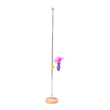 Maxbell Wooden Bird Pole Toy Funny Pecking Bird on A Pole for Teens Kids Boys Girls