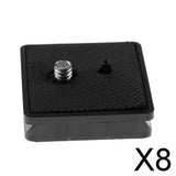 Maxbell 8xUniversal Quick Release Tripod Head QR Plate for Weifeng Tripod 330A E147