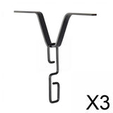 Maxbell 3xRain Chain Gutters Adapter Clip Outside Hardware Rustproof Iron Connector