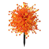Maxbell Artificial Plants Garden Stake Fake Plants for Thanksgiving Day Outdoor Yard