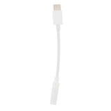 Maxbell 2xType c To 3.5mm Audio Cable Adapter Aux Headphone Jack For Samsung White
