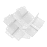 Maxbell 10pcs Plastic Pinned Hinges for RC Aircraft Hobby Model Plane Spare Parts M - Aladdin Shoppers