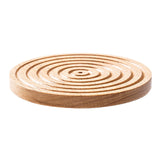 Maxbell Wood Coaster Round Kitchen Decoration Non Slip Home Decor Table Mat 1 Piece