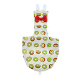 Maxbell Maxbell Kiwi Fruit Pattern Parrot Diaper Reusable Nappy for Small to Large Birds XS