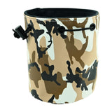 Maxbell Golf Ball Bag Drawstring Driving Range Gym Organizer Traveling Storage Pouch Brown