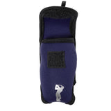 Maxbell Maxbell Mini Golf Ball Bag Golf Tees Holder Pouch Belt Clip for Training Navy Blue