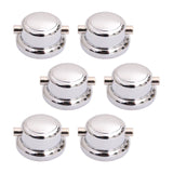 Maxbell Metal Drum Lugs Double End Jazz Drum Instrument Percussion Parts Replacement 6 Set