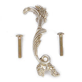 Maxbell 1 Pair Left+Right Antique Silver Cabinet Drawer Closet Bin Handle Pull Knob 88mm