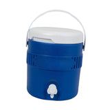 Maxbell 3.8L Insulated Camping Cooler Barrel Water Bottle Jug for RV Outdoor Fishing Blue