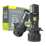 Maxbell H4 LED Headlight Bulb Vehicle Accessory Easy to Install Lightweight Headlamp