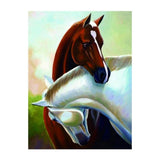 Maxbell DIY 5D Animal Diamond Painting Mosaic Embroidery Cross Stitch 20x25cm #2 - Aladdin Shoppers