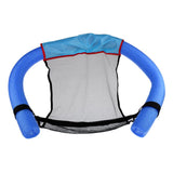 Maxbell Floating Pool Noodle Sling Mesh Float Chair Swimming Seat Water Toys Blue
