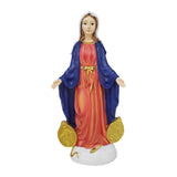 Maxbell Religious Figure Standing Statue Traditional Decor for Cabinet Hotel Outdoor White Headdress