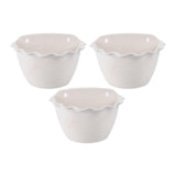 Maxbell 3Pcs Plant Holder Rustic Wall Flower Pot Holder for Garden Decoration Office white