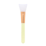 Maxbell Professional Silicone Mask Brush Makeup Facial Mask Mud Mixing Brush Beige