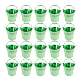 Maxbell 20Pcs Small Candy Buckets Party Supplies Birthday Decor Modern Snack Buckets Green