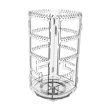 Maxbell Earring Holder Organizer Clear Earring Holder Stand for Ring Pendant Earring Large