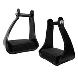 Maxbell Maxbell Horse Saddle Western Stirrups Horse Riding Steel Stirrups with Foam Treads