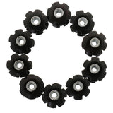 Maxbell 10pcs Headset Flanged Star Nut Washer for 1-1/8" Mountain MTB Bike Bicycle - Aladdin Shoppers