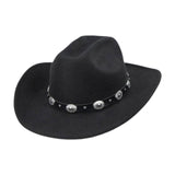 Maxbell Fedora Hat Comfortable Casual Big Brim Hat for Outdoor Adults Music Festival Black