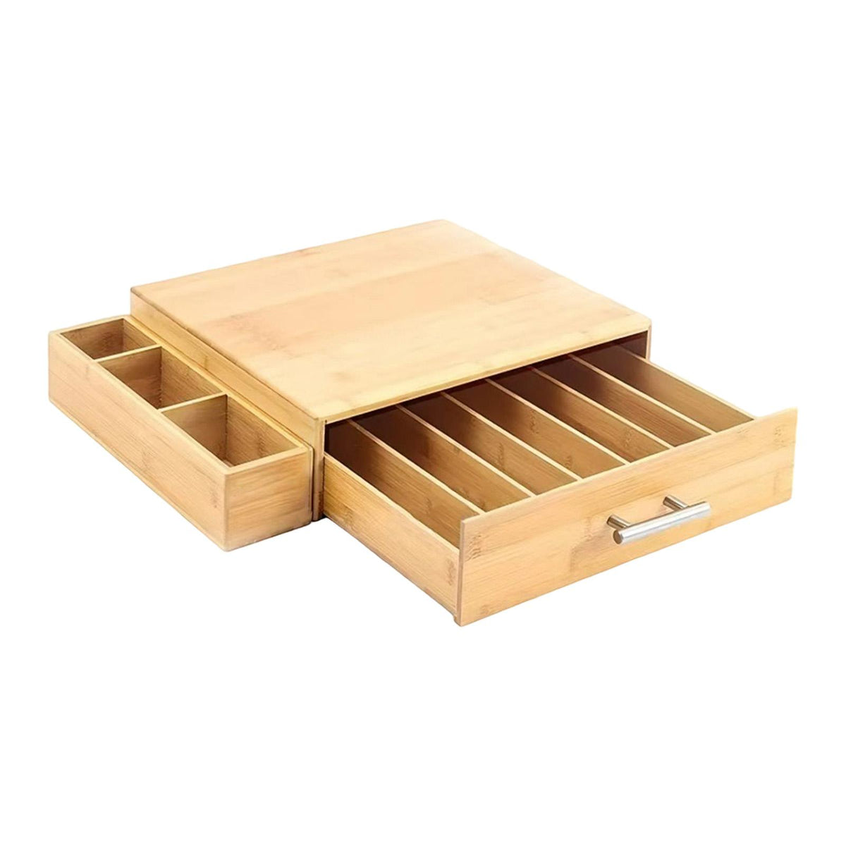 Coffee Pod Organizer Compact with Side Box for Coffee Bar Kitchen Countertop